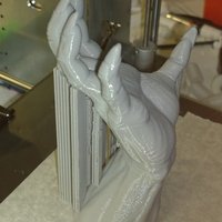 Small Devilman Hand 3D Printing 58900