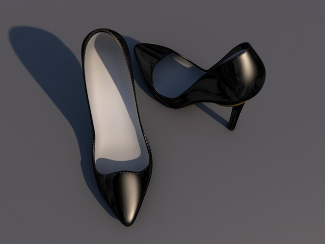 Woman Shoe V3.1 - Pigalle 3D Print 58948