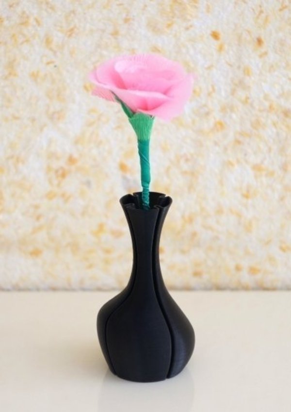 Medium asymmetrical vase 3D Printing 59008