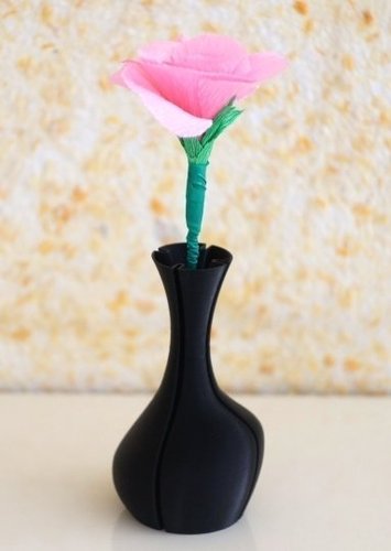 asymmetrical vase 3D Print 59009