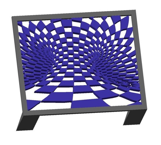 Illusion Tunnel 3D 3D Print 59020