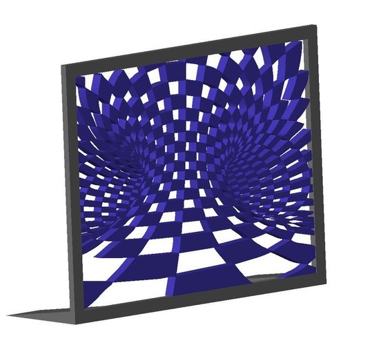 Illusion Tunnel 3D 3D Print 59021