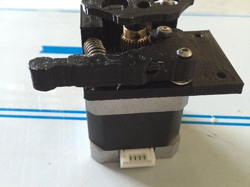 Just Another Bowden Extruder for Beam Mounting