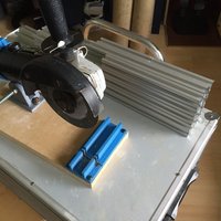 Small 4 inch Angle Grinder Chop Saw 3D Printing 59084