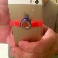 IPhone 5/5S holder for Steelie magnet - Thumbnail 2