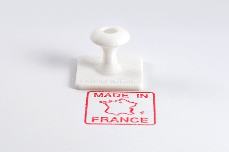 Made in France Stamp 3D Print 59193