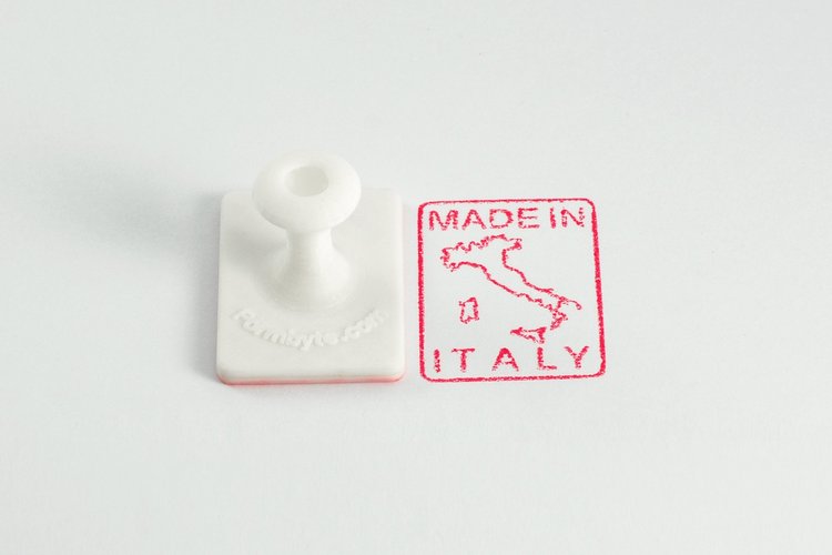 Made in Italy Stamp 3D Print 59196