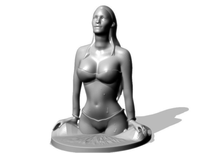 Emerging Girl 3D Print 59207