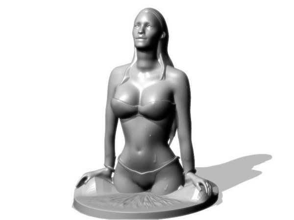 Medium Emerging Girl 3D Printing 59207