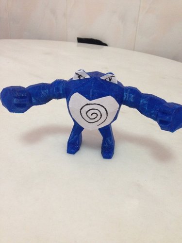 Low-Poly Poliwrath - ????? 3D Print 59285