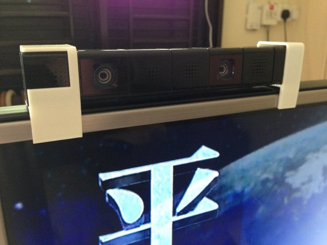 PS4 Camera TV mount 3D Print 59287