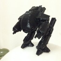 Small ED-209 ENFORCEMENT DROID from Robocop (Jointed) 3D Printing 59297