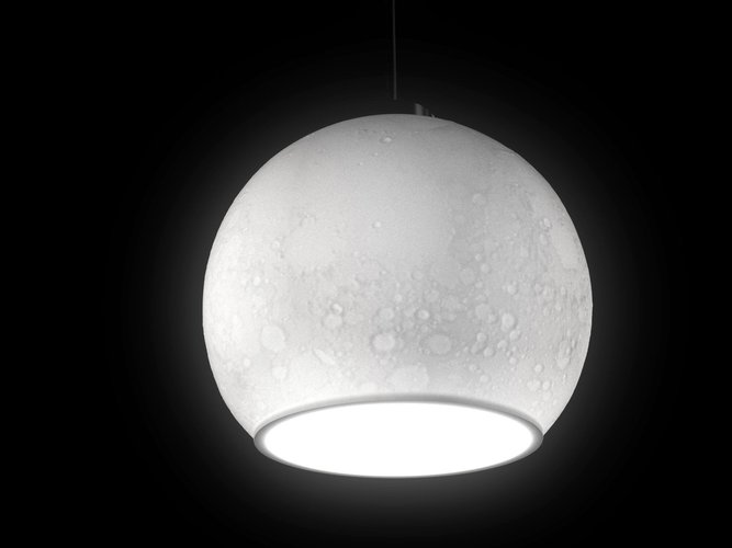 Moon Lamp 3D Print 59333