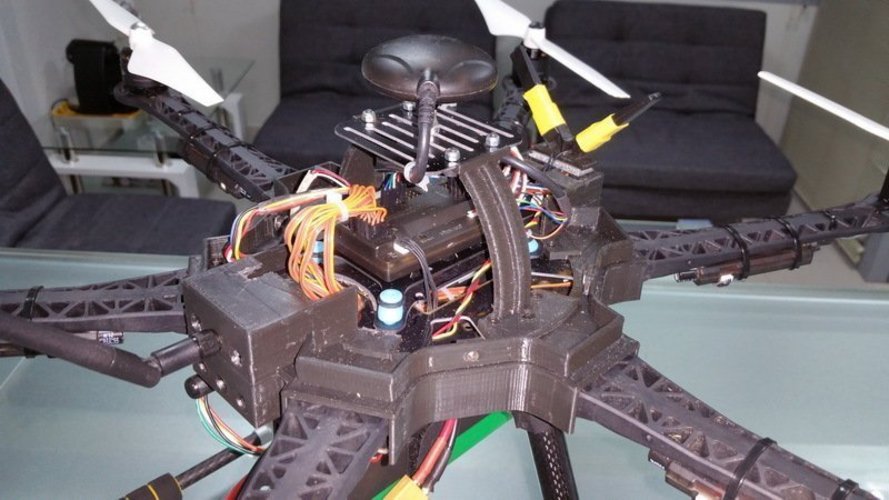 Canopy for hexacopter based in Thunder S550 frame V 1.0 3D Print 59342