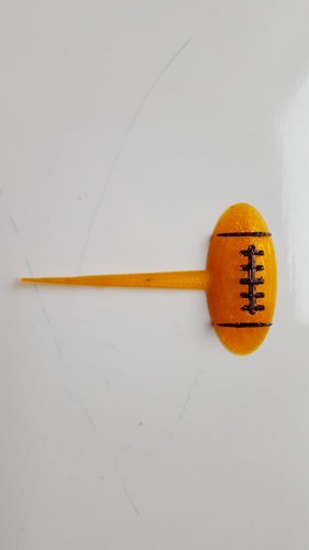 Football Party Picks 3D Print 59355