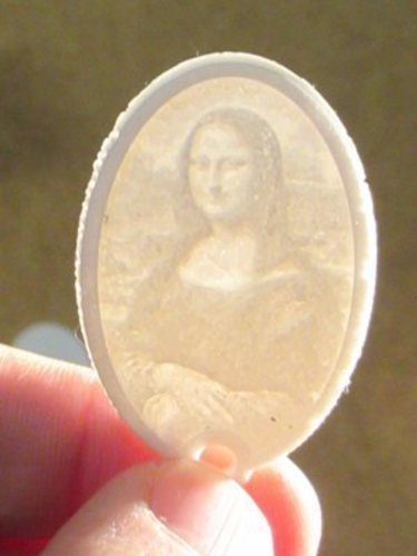 Lithophane Keychain Classic Art Collection 3D Print 59369