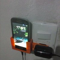 Small Charger_cellphone_holder 3D Printing 59398