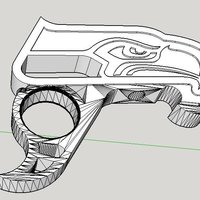 Seahawks Bottle Opener - Thumbnail 2