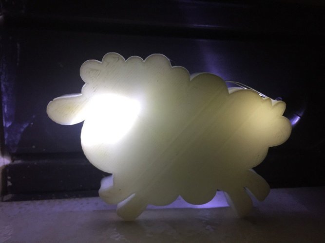 Sheep Lantern For Chinese New Year 3D Print 59494