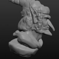 Goblin Bust - Thumbnail 3
