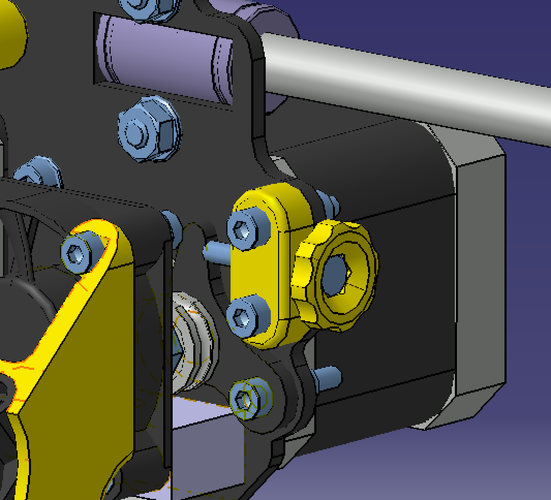 HelloBEEPrusa Adjustment for bearing cover 3D Print 59559