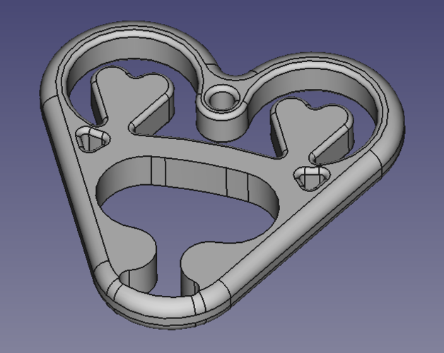 Heart/Valentines Jewellery 3D Print 59648