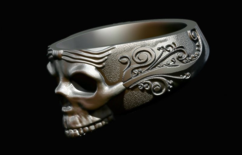 Skull Ring 2