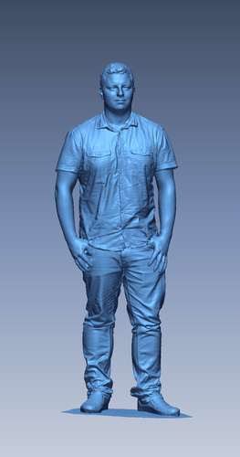 Man figures standing 3D Print 59683