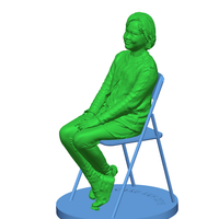 Children sitting - girl 140mm - Thumbnail 1