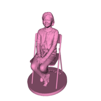 Children sitting - girl 140mm - Thumbnail 2