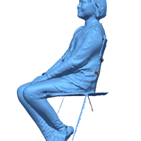 Children sitting - girl 140mm - Thumbnail 4