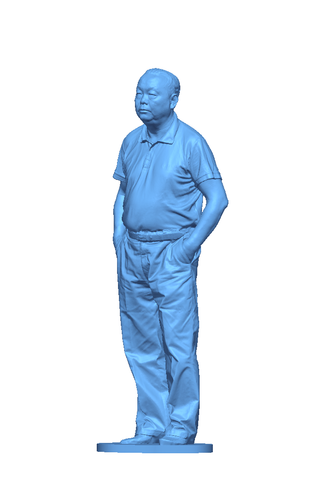 Mr. Hung standing 190mm 3D Print 59692