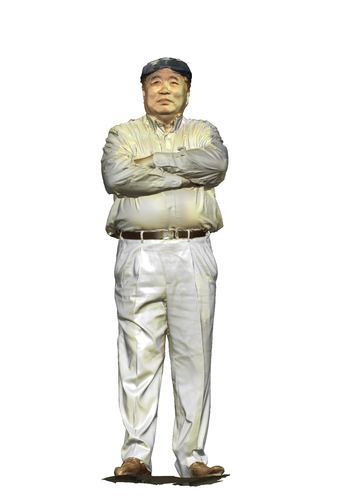 Mr. Vu standing with smile 3D Print 59704