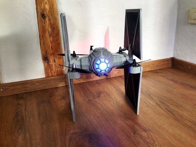 StarWars TieFighter - 250 Racer Style 3D Print 59733