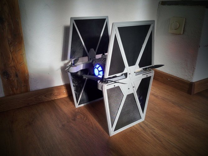 StarWars TieFighter - 250 Racer Style 3D Print 59736