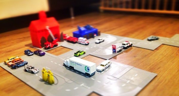 Matchbox Street Puzzle