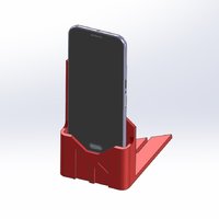 Small Samsung Galaxy S6 Stand  3D Printing 59771