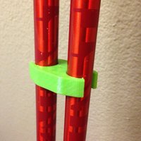 Small Ski Pole Clip 3D Printing 59778