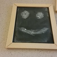 3D Printed Chalkboard/Whiteboard (Woodfill Borders) - Thumbnail 2