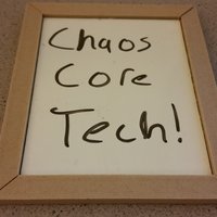 3D Printed Chalkboard/Whiteboard (Woodfill Borders) - Thumbnail 3