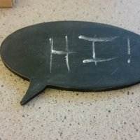 3D Printed Chalkboard/Whiteboard (Woodfill Borders) - Thumbnail 4