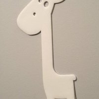 Wall clothes hangers -  Bunny & Giraf & Rudi - Thumbnail 2