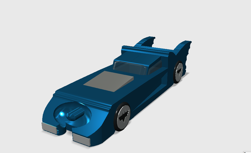 Batmobile inspired by the Animated series