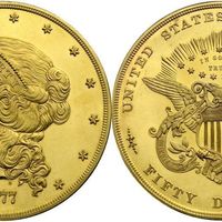 Coin & Medal 50 $ Half Union (1877) - Thumbnail 2