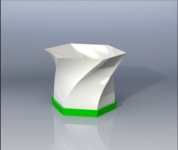 Vase: Flower pot + plate pot