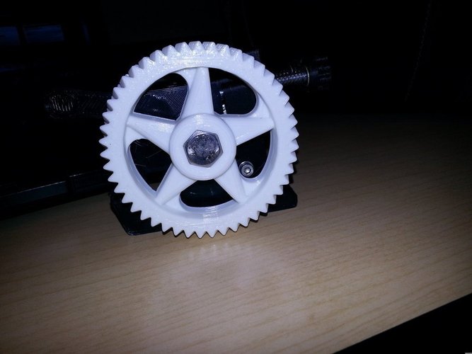 5 Spoke Gregs Wade Herringbone Big gear Mod 3D Print 59857