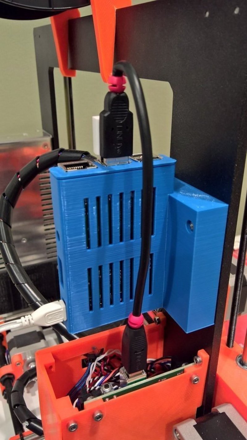 Sleeve Case for Raspberry Pi 2 Prusa i3 Plus mount