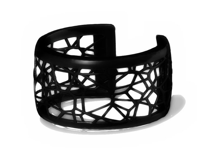 Pulsera Voronoi 3D Print 59977
