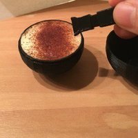 mini tiramisu bowl with integrated spoon - Thumbnail 6