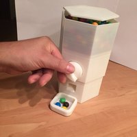 Small No tools-Candy Dispenser! V2 3D Printing 60009